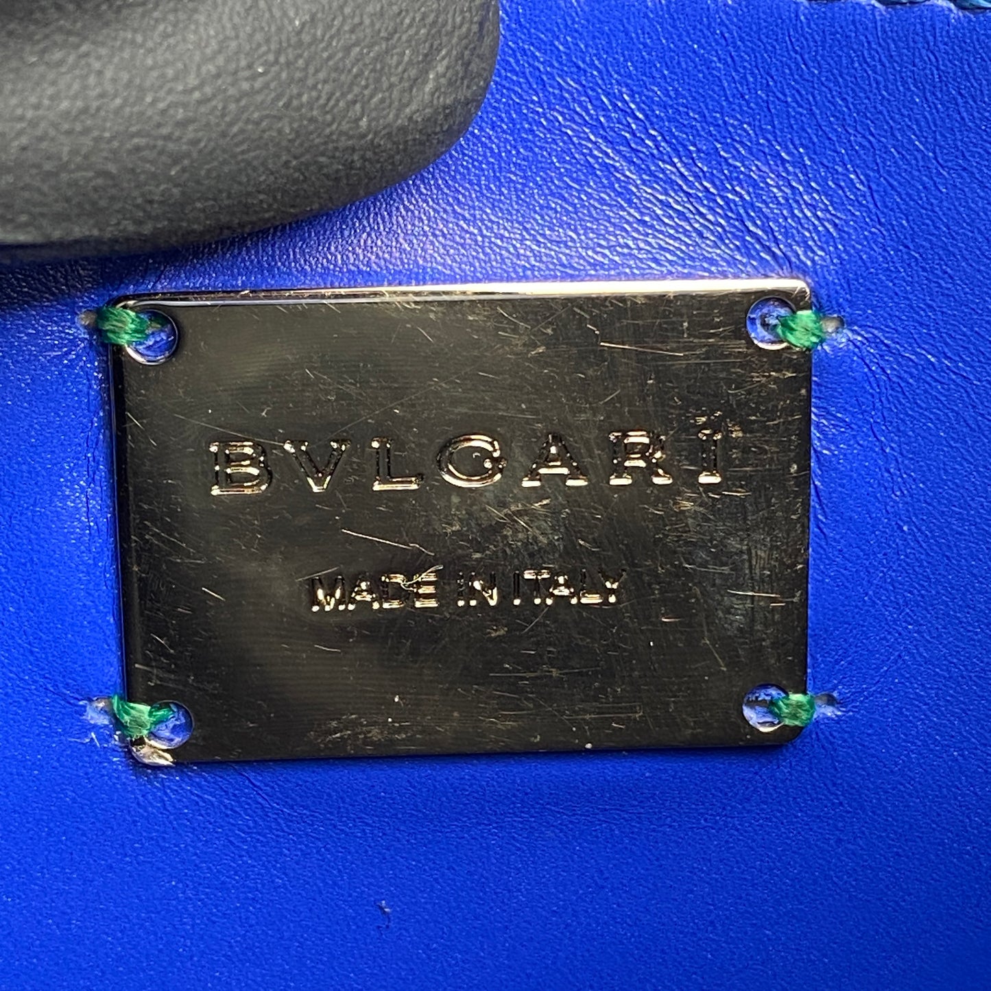 Bvlgari Royal Blue Serpenti Forever Flap Crossbody Bag