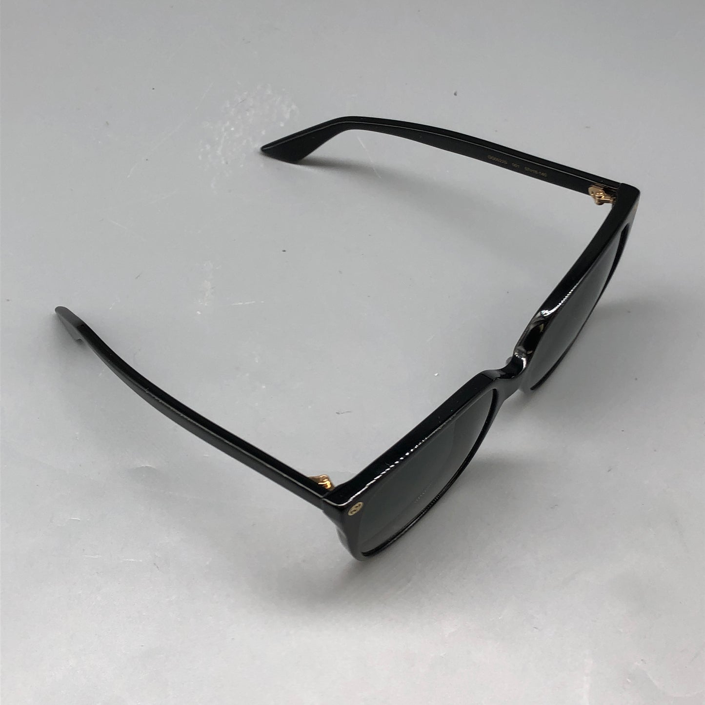 Gucci Square Black Sunglasses 140mm