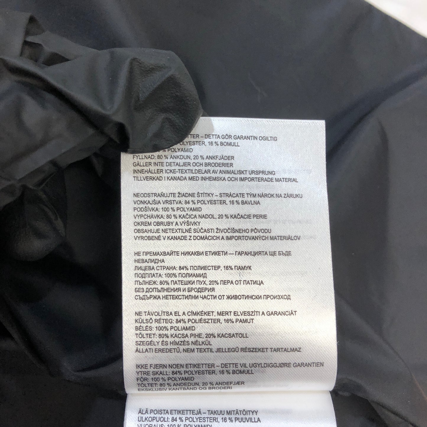 Canada Goose Freestyle Crew Vest Size M White
