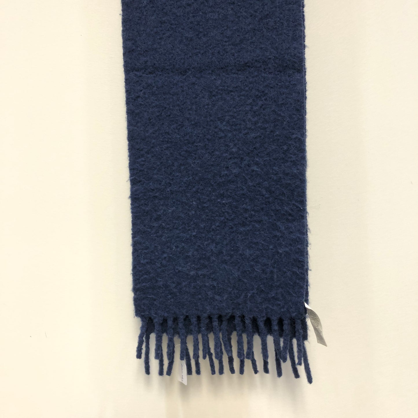 Coach Indigo Wool Fringe Long Scarf 66*12inches