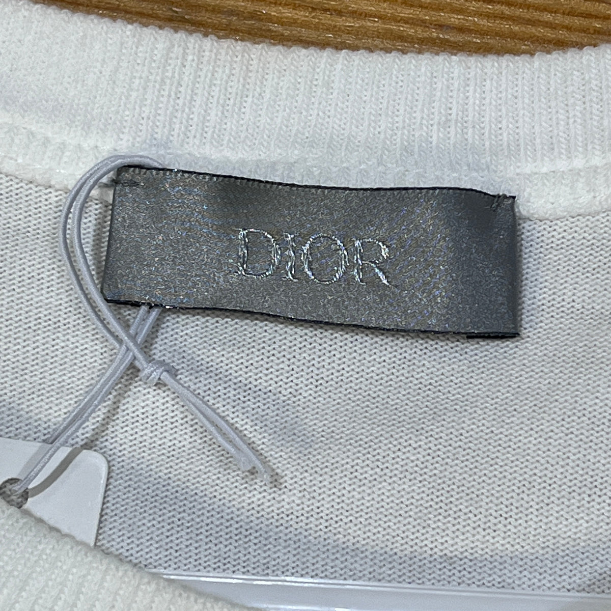 Christian Dior White Men’s Saddle Zipper Pocket T-shirt Size XS