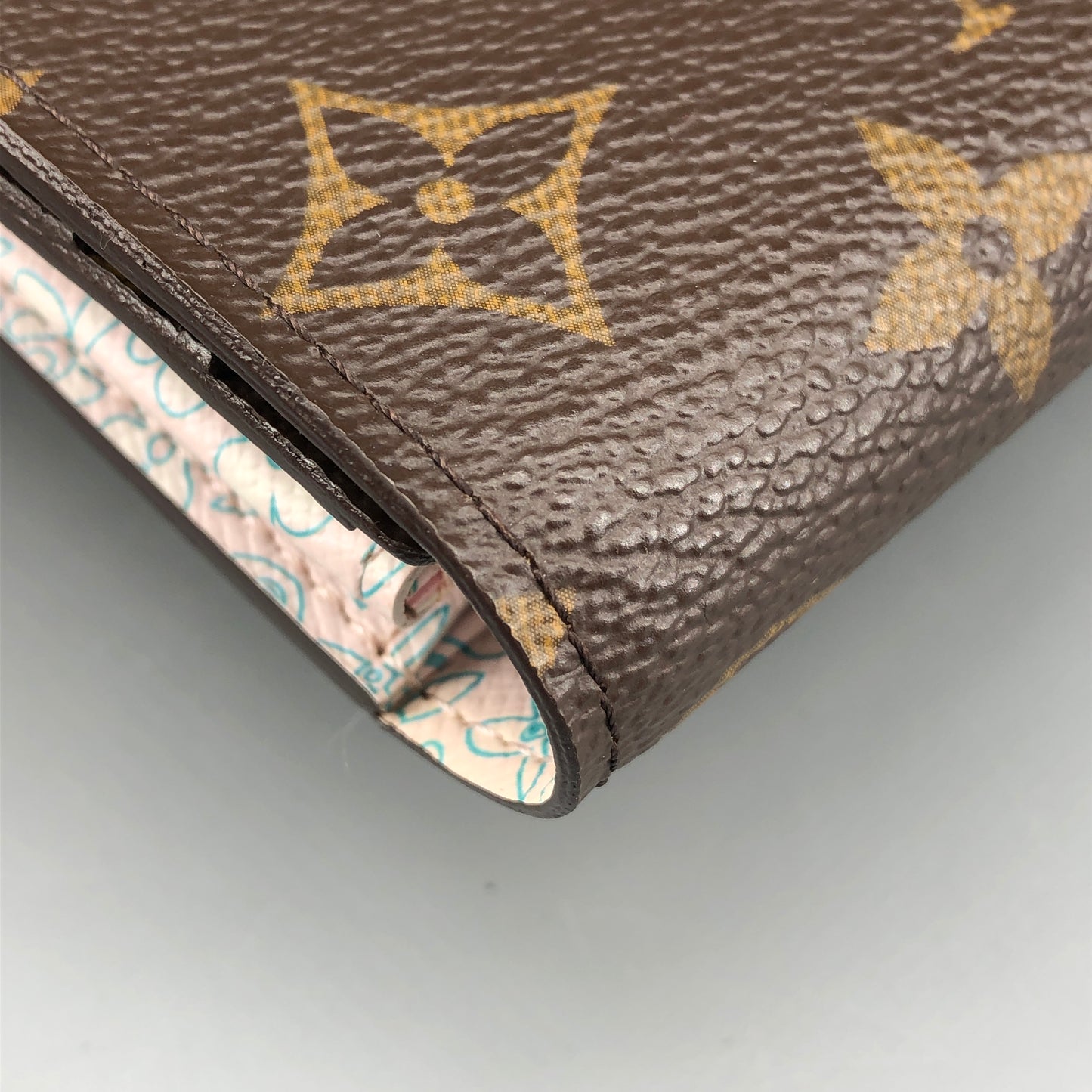 Louis Vuitton Monogram Sarah Wallet Brown