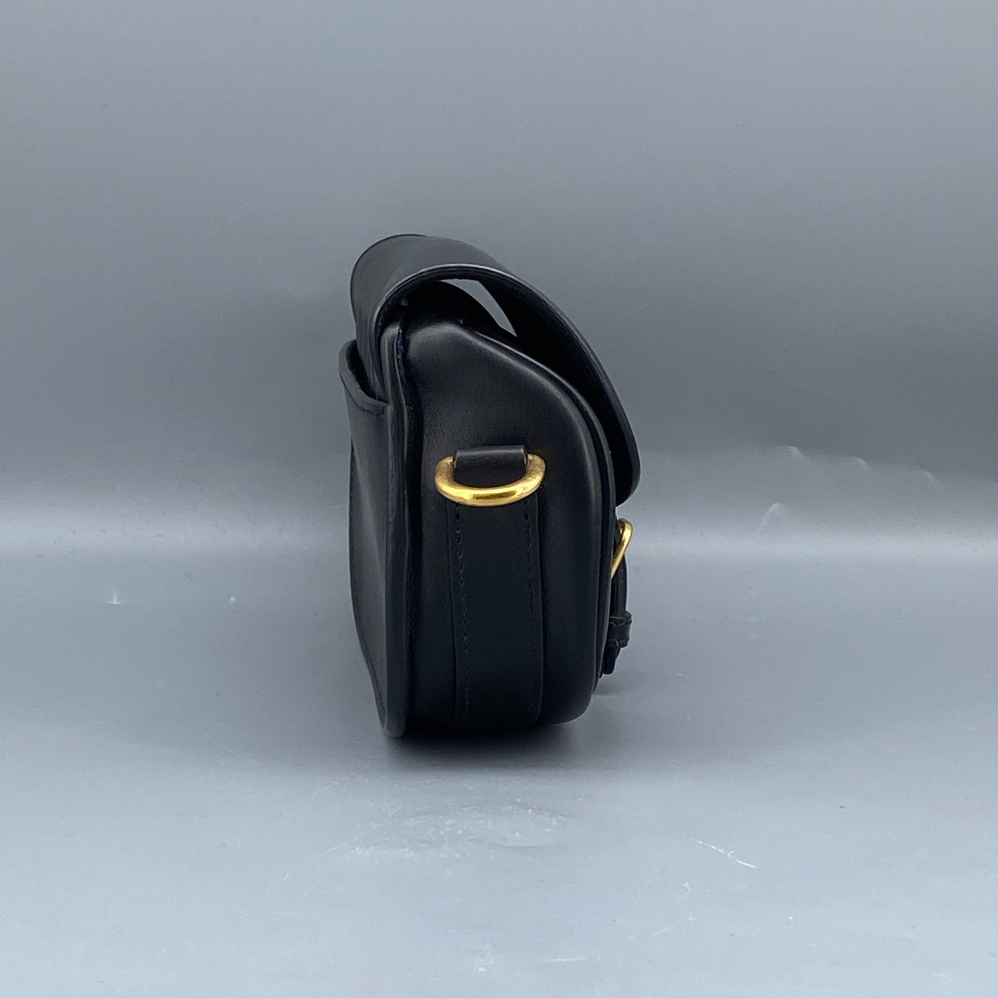 Christian Dior Bobby East-West Smooth Black Calfskin Shoulder Bag