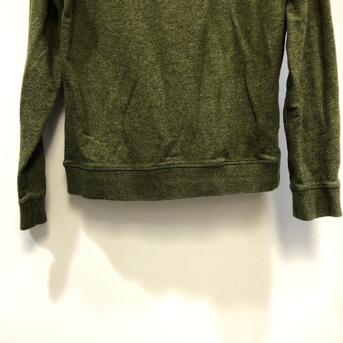 Kenzo Olive Green Tiger Head Long Sleeve Sweatshirt Size S