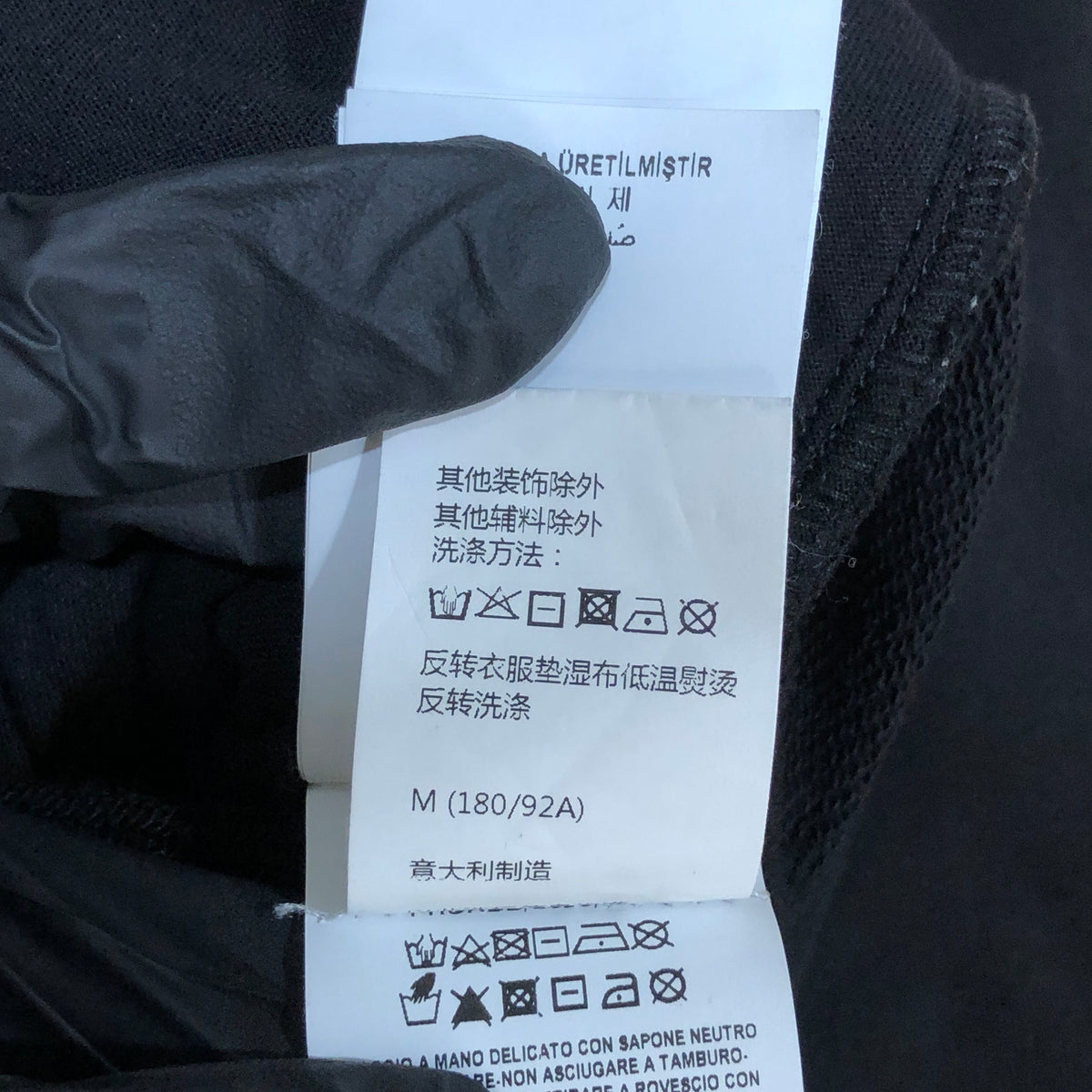 Versace black  Medusa Logo Zip Hoodie Size M