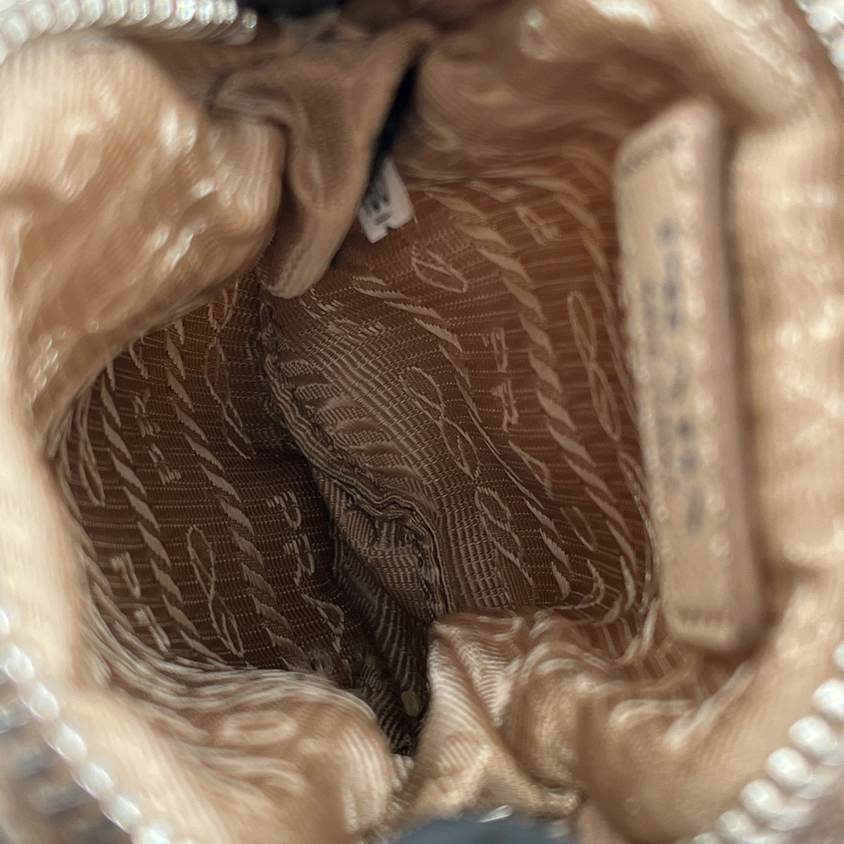 Prada Light brown Re-Edition 2005 Crossbody Bag