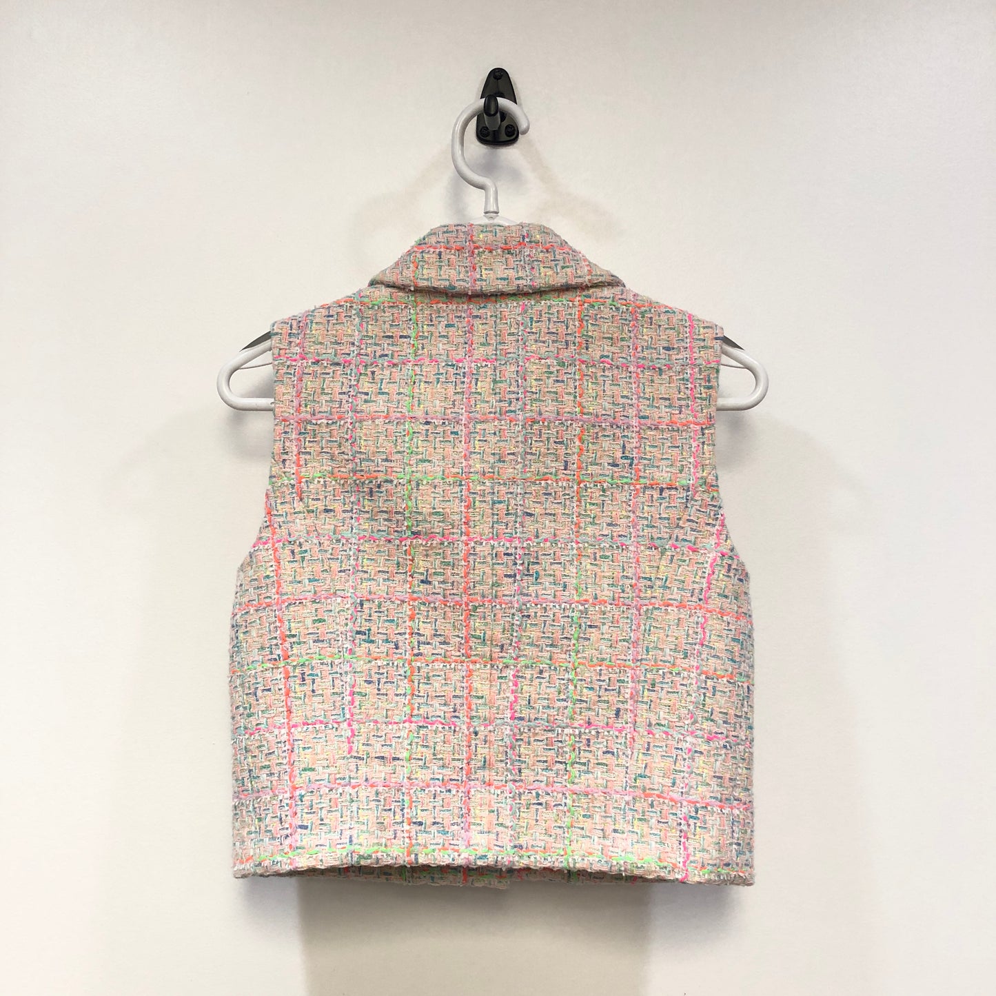 Chanel multi-color plaid size 36