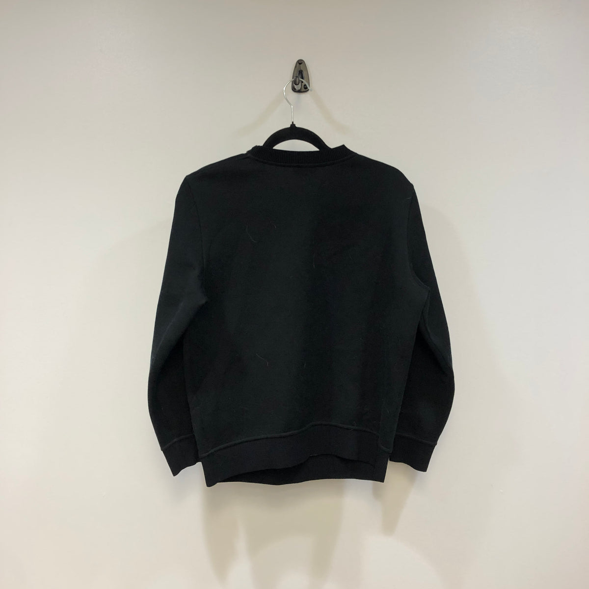 Fendi Black Karl Lagerfeld Graphic Crew Neck Sweatshirt Size 38