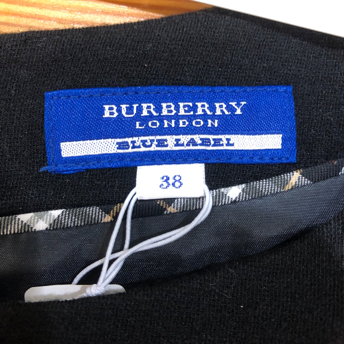Burberry Blue Label Belted Mini Dress Size 38 Black