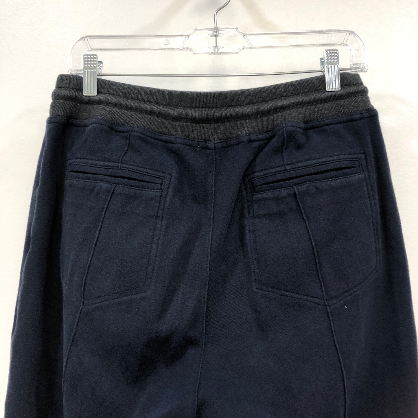 Brunello Cucinelli Men's Navy Blue Drawstring Sweatpants Size S