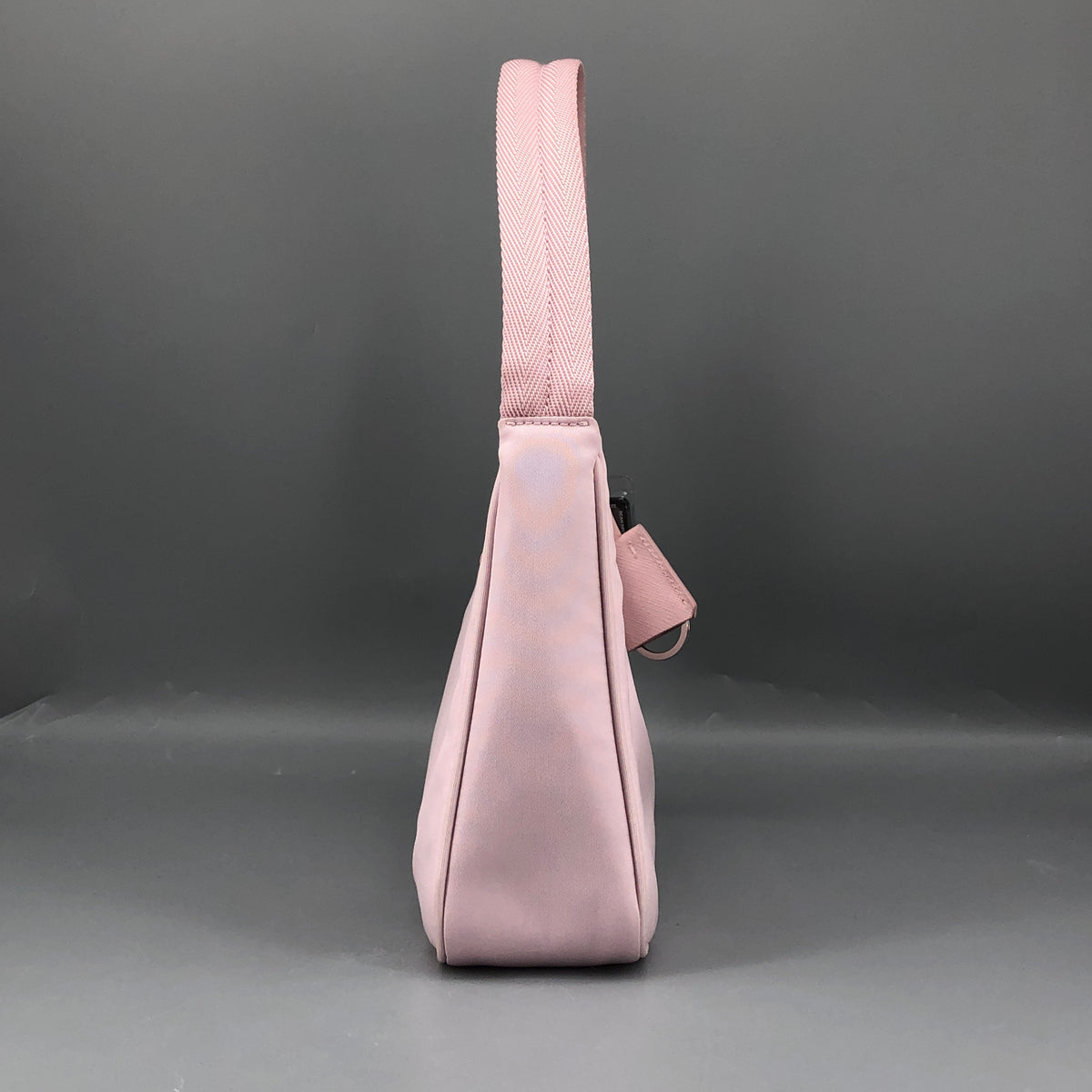 Prada Blush Pink Re‑Nylon Hobo Shoulder Bag