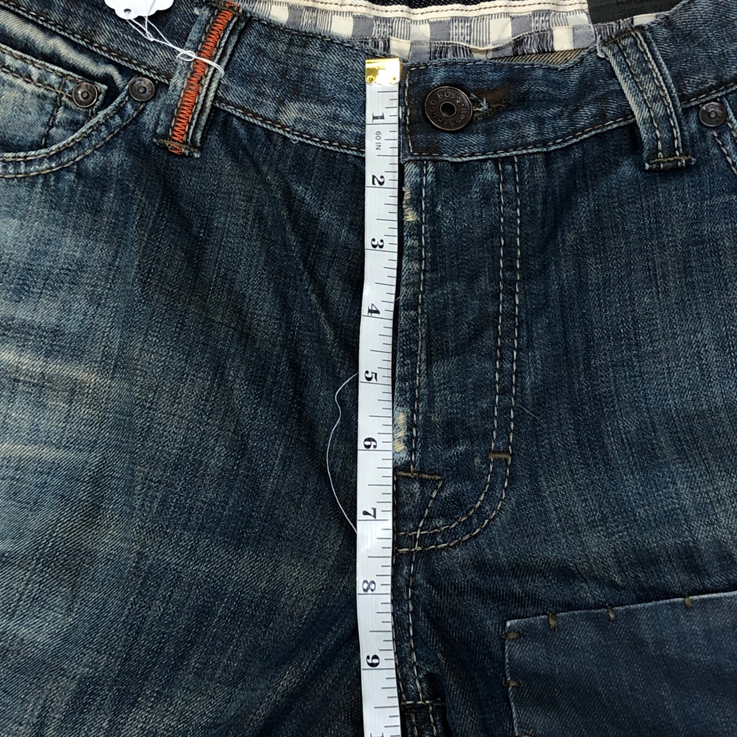Hugo Boss Washed Straight Denim Jeans  W38 L34