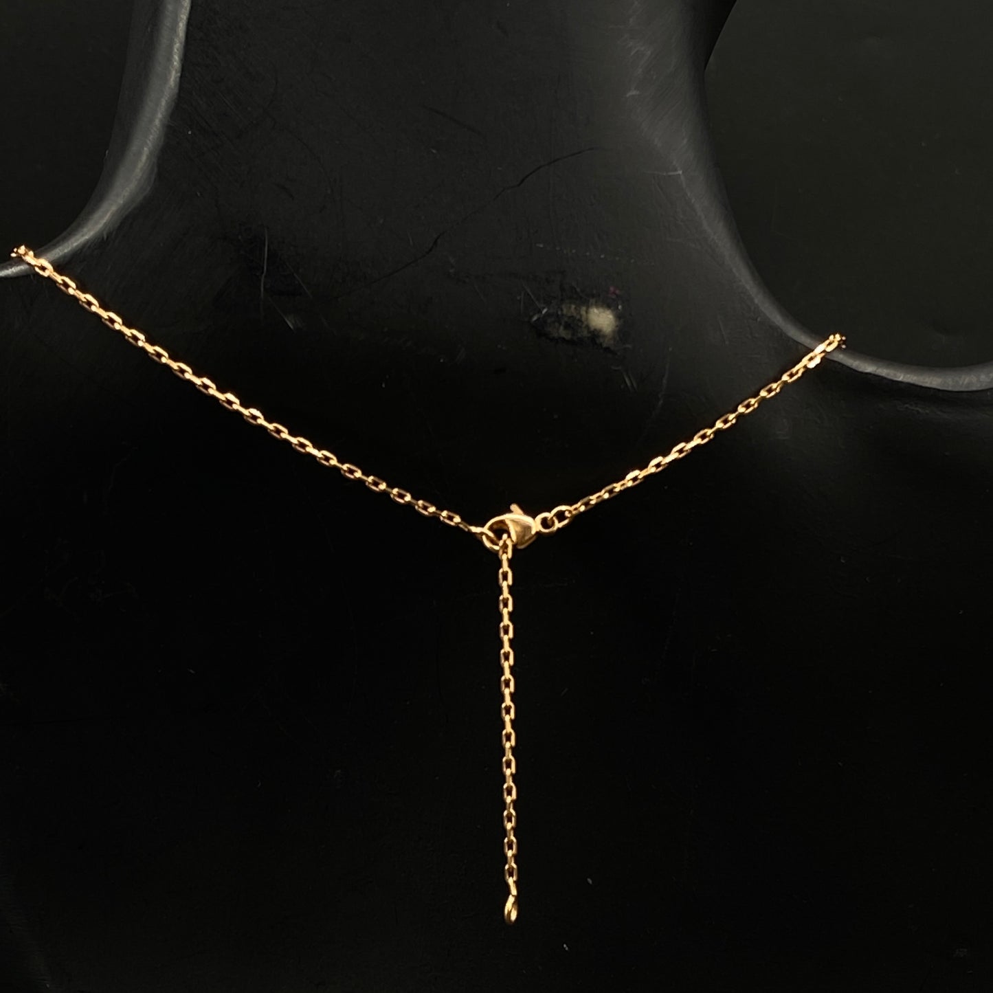 Hermes Taupe Enamel Chaine d'Ancre Pendant Necklace