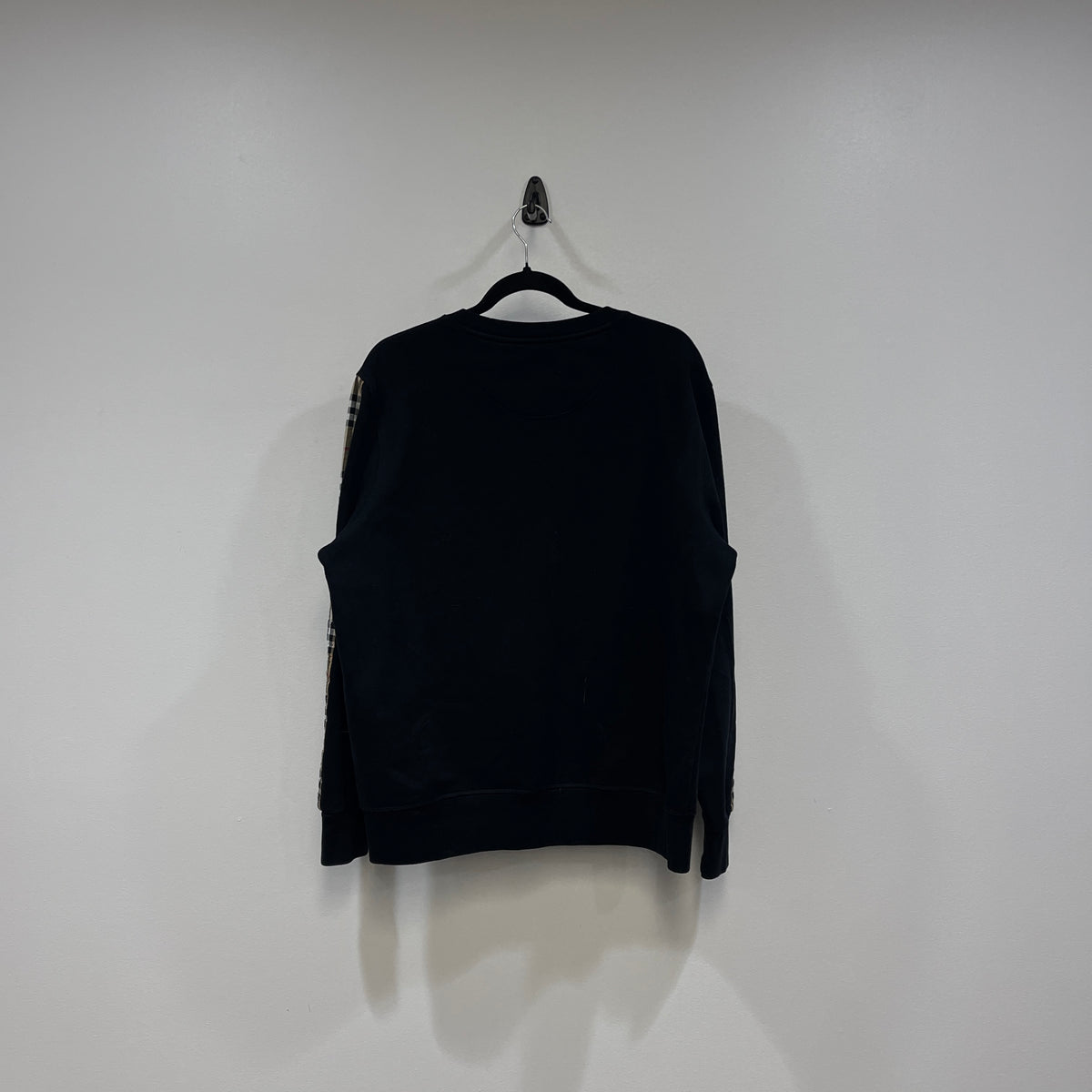 Burberry Black Crew Neck Sweatshirt Size L