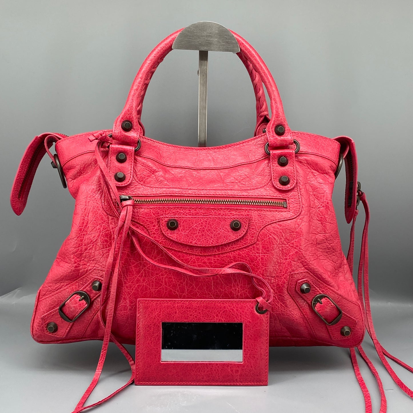 Balenciaga Classic City Bag  Red