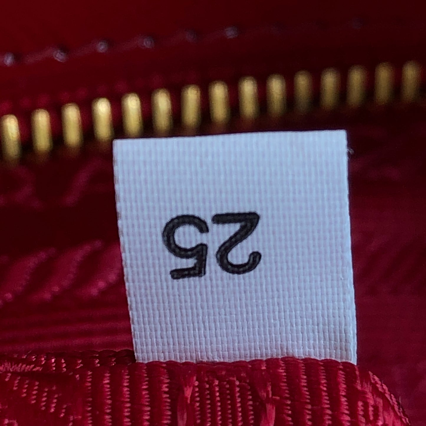 Prada Vernice Saffiano Promenade Dome Satchel Bag Red