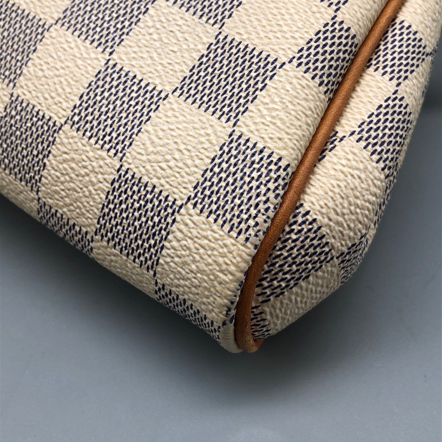 LV 25*13*4cm CrLouis Vuitton Damier Azur Eva Bag