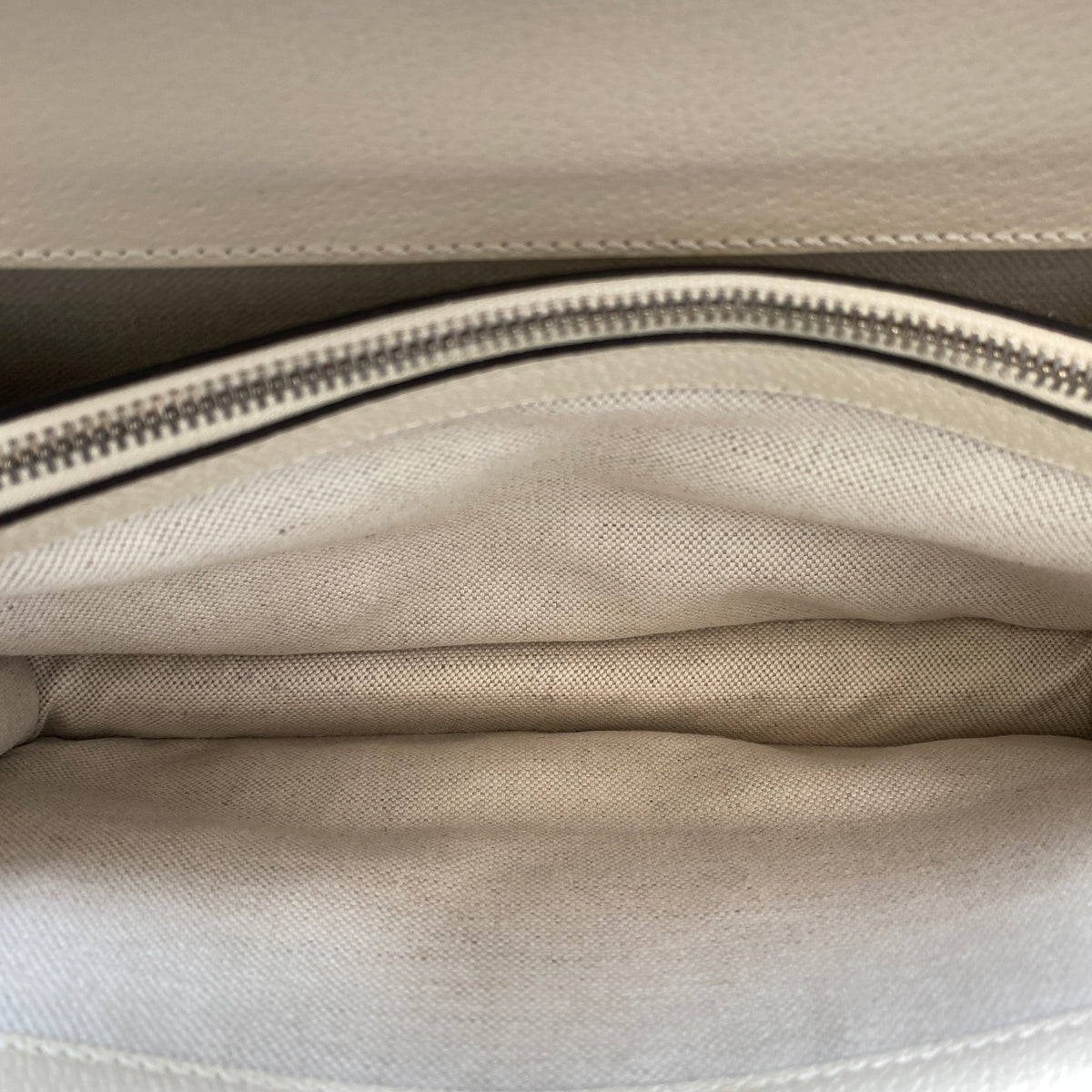 Gucci Medium Dionysus Shoulder Bag Cream Leather