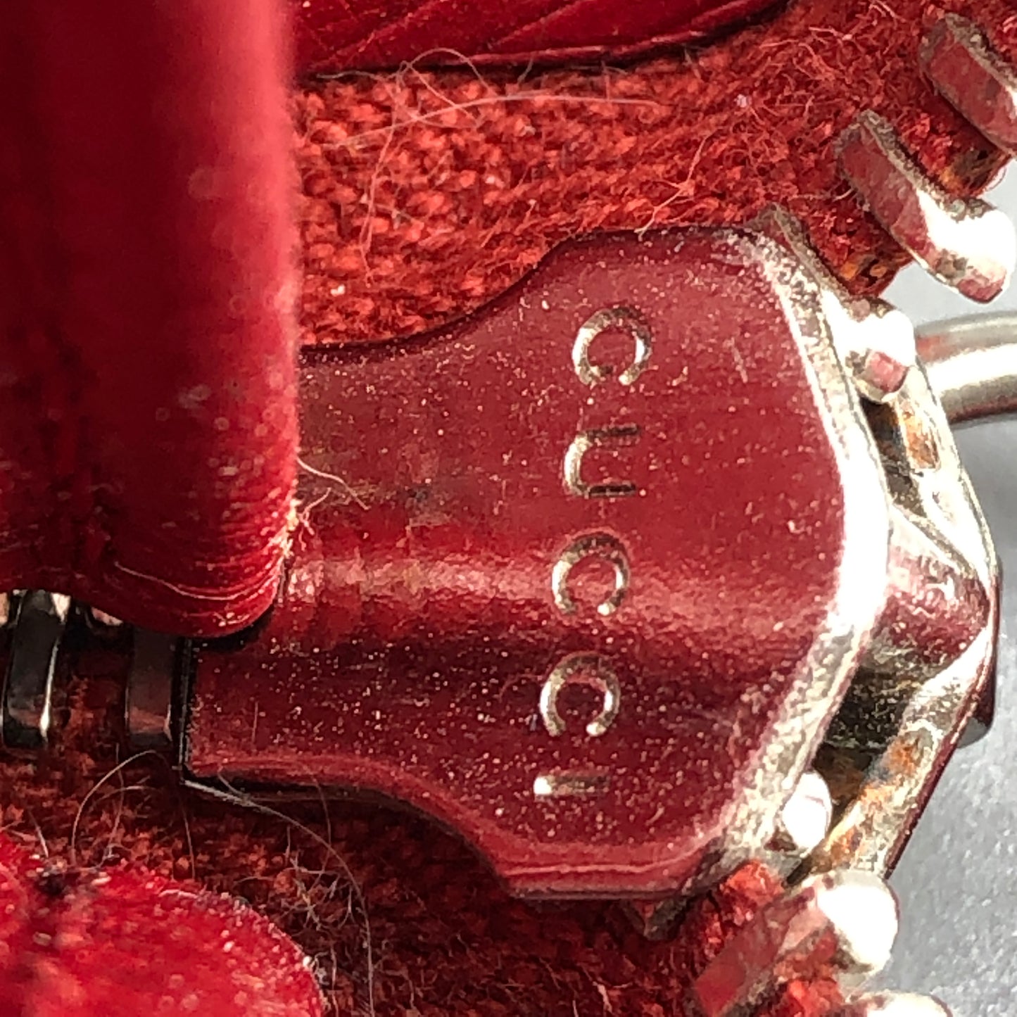 Gucci Red Floral Print Zip Around Long Wallet