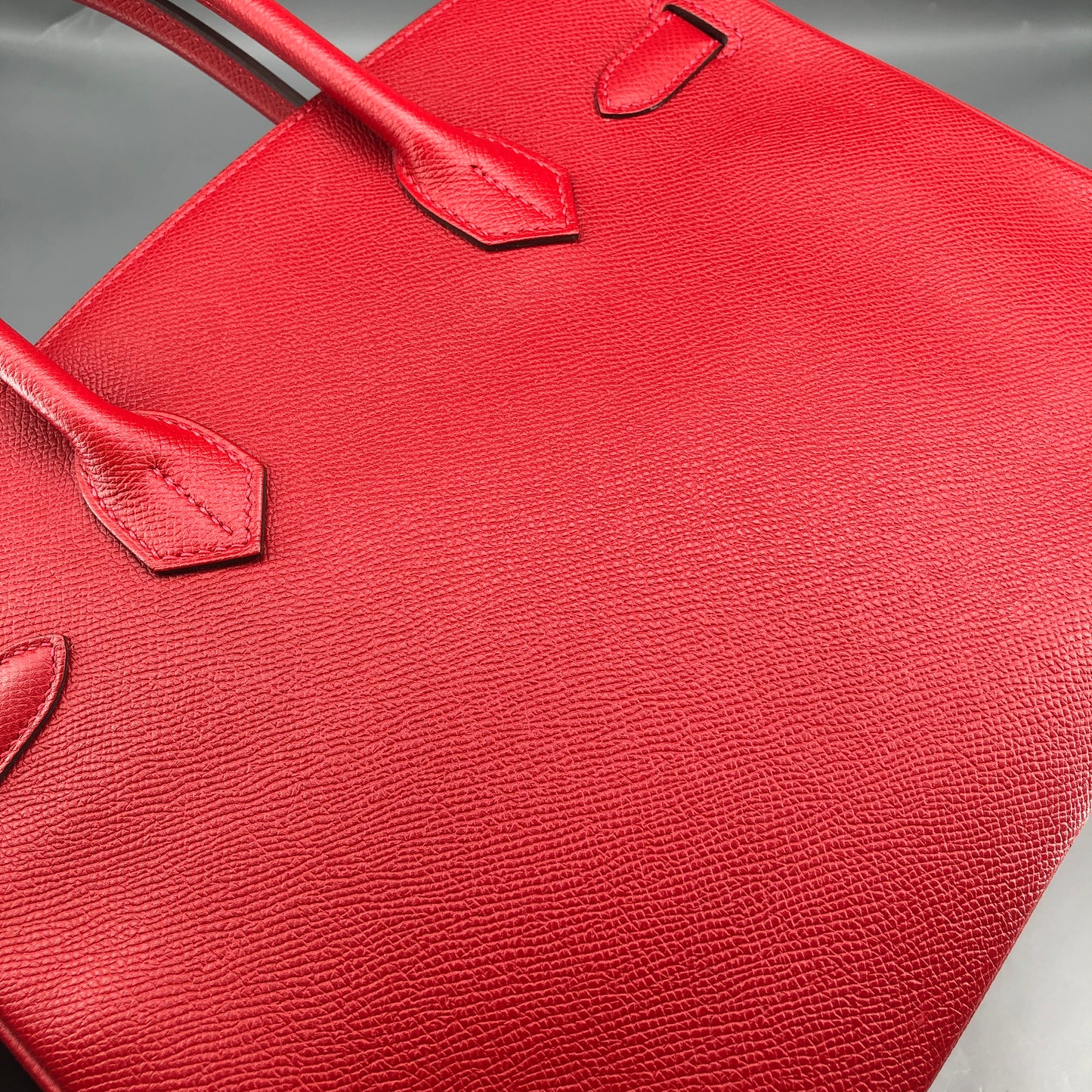 Hermes 2015 Birkin 30  Handbag  Red