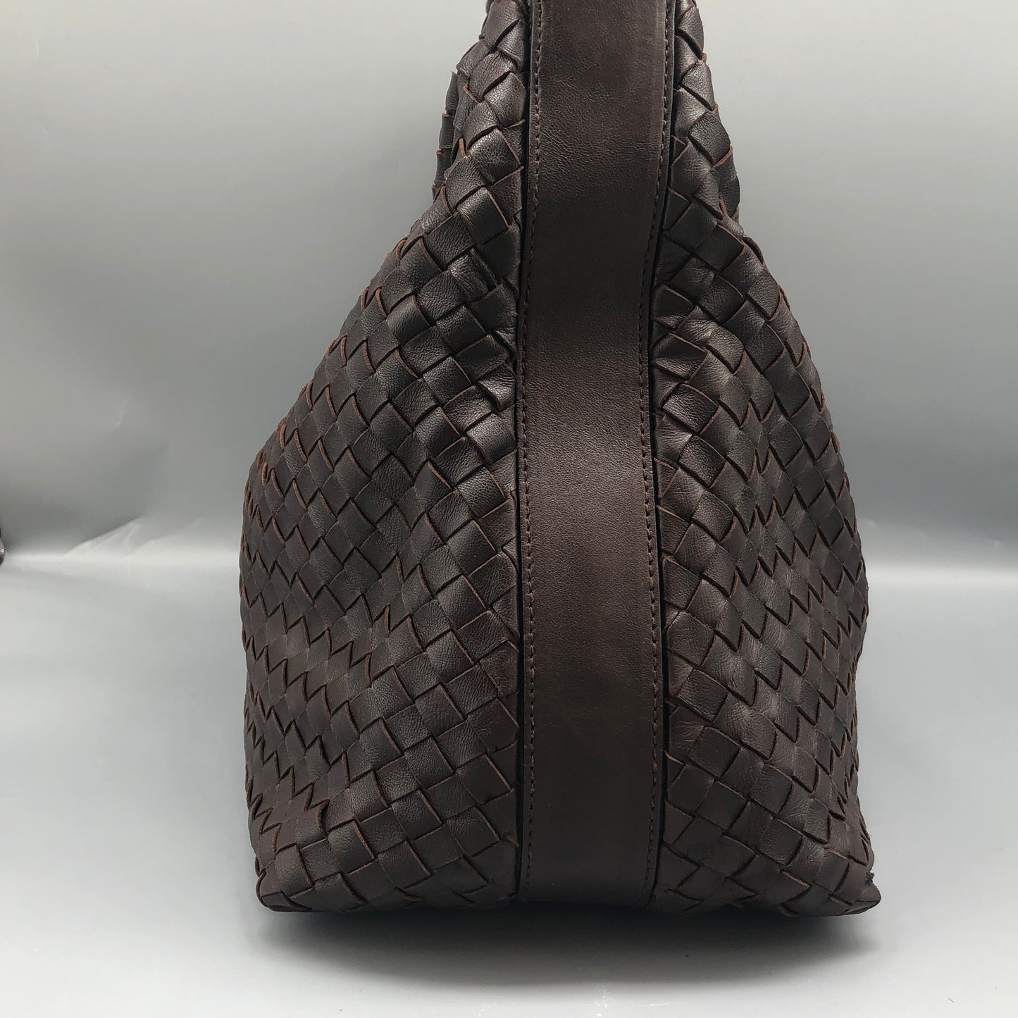Bottega Veneta Nappa Intrecciato Brown Hobo Bag