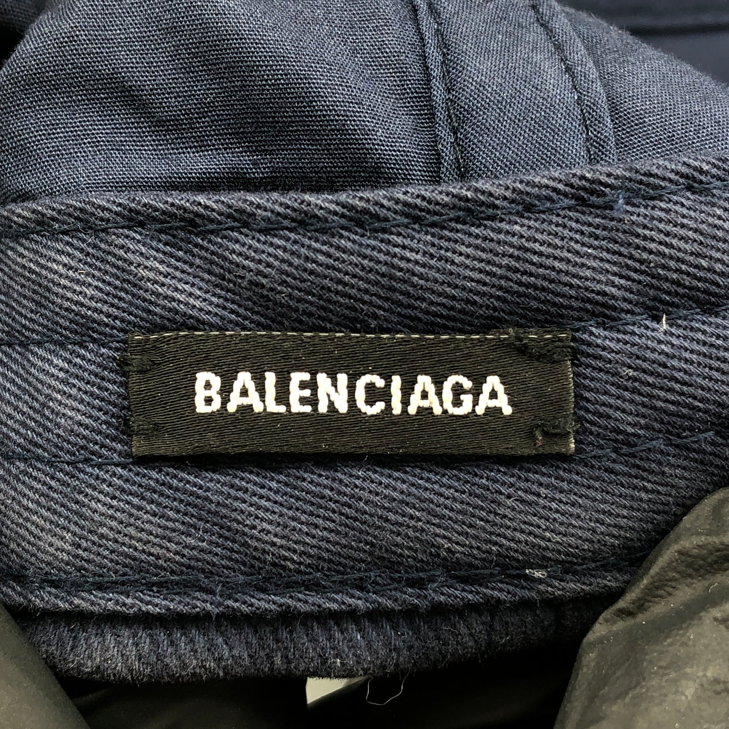Balenciaga Baseball Cap Size 59cm Purple and Navy