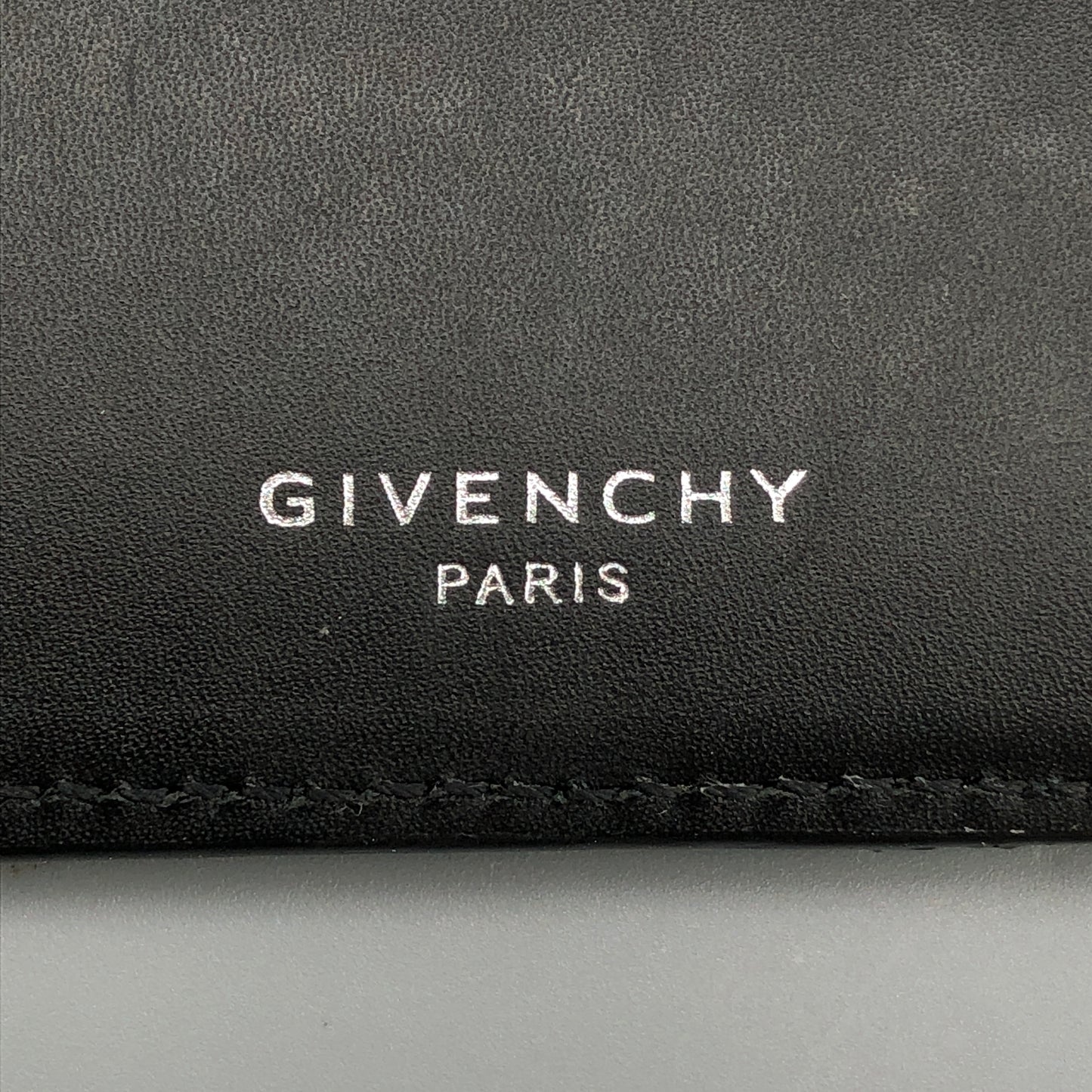 Givenchy Rottweiler Print Bifold Wallet Black