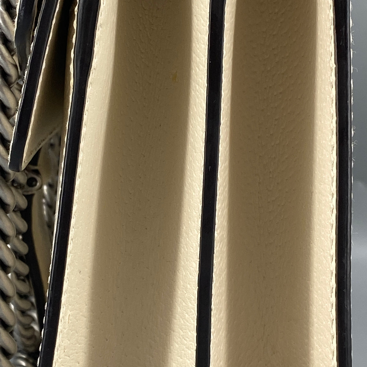 Gucci Medium Dionysus Shoulder Bag Cream Leather
