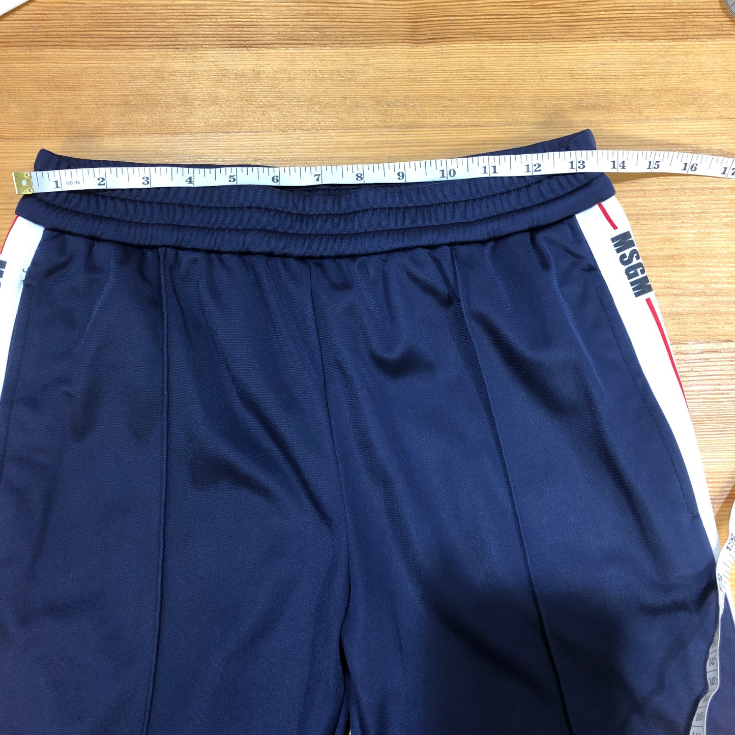 MSGM Navy Blue Colorblock Track Jacket & Pants Set