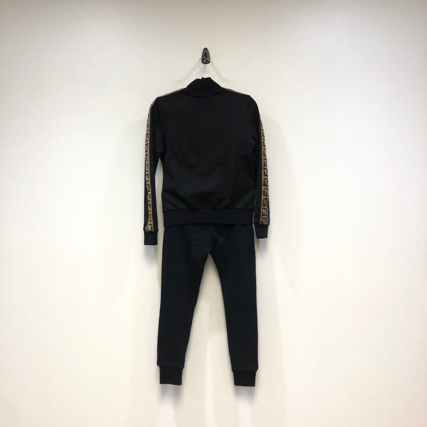 Fendi Black FF Trim Tracksuit Set