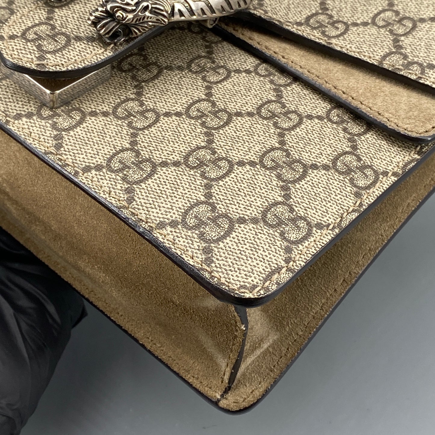Gucci Dionysus GG  Shoulder Bag Beige