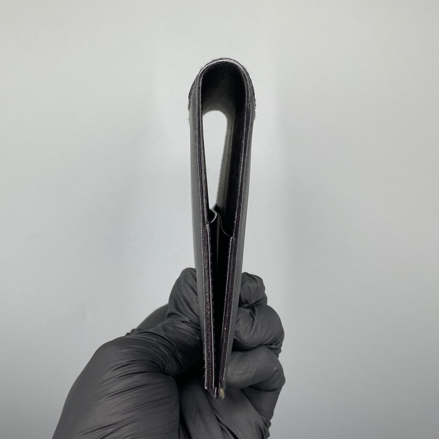 Ferragamo Black Smooth Leather Bi-fold Wallet