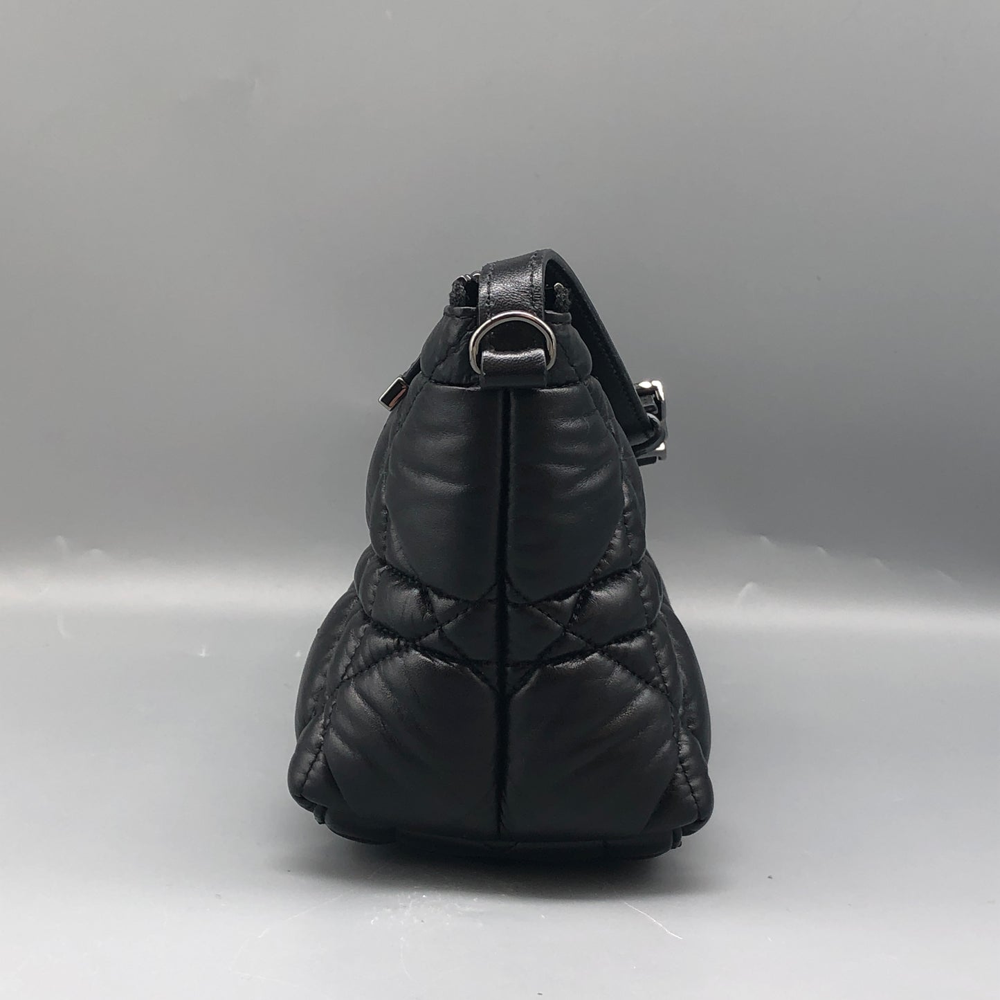 Christian Dior Toujours Medium Black Cannage Quilted Bag