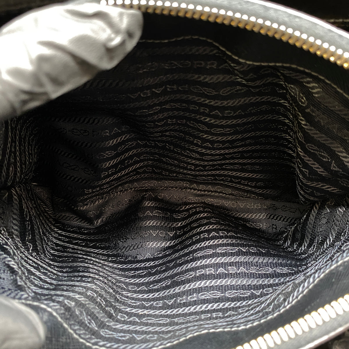 Prada Galleria Large  Bag Black Saffiano Leather