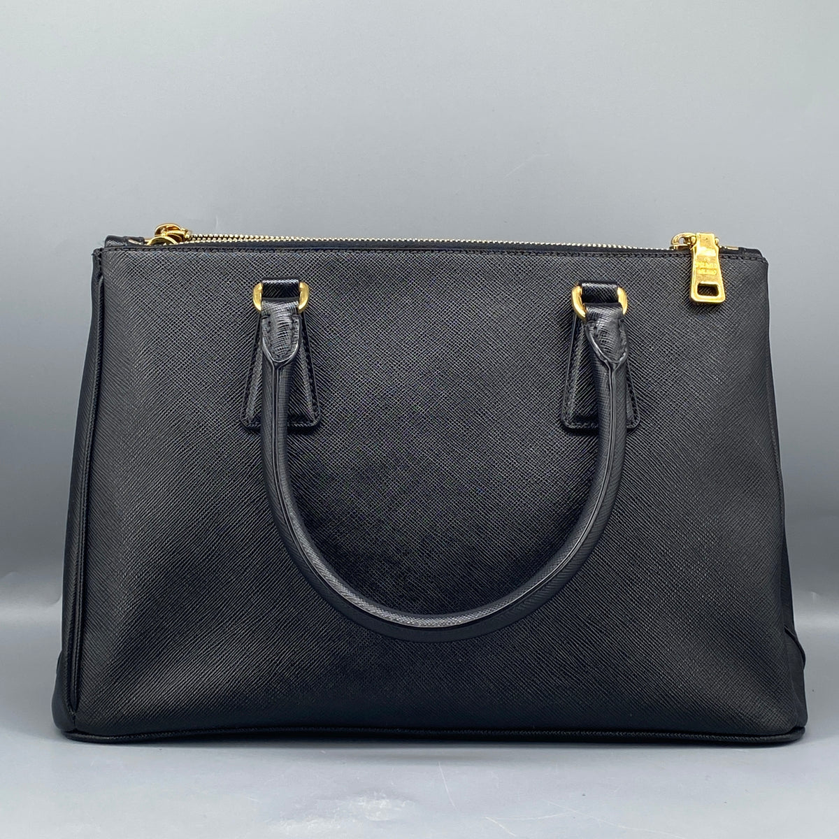 Prada Galleria Large Tote Bag Black Saffiano Leather
