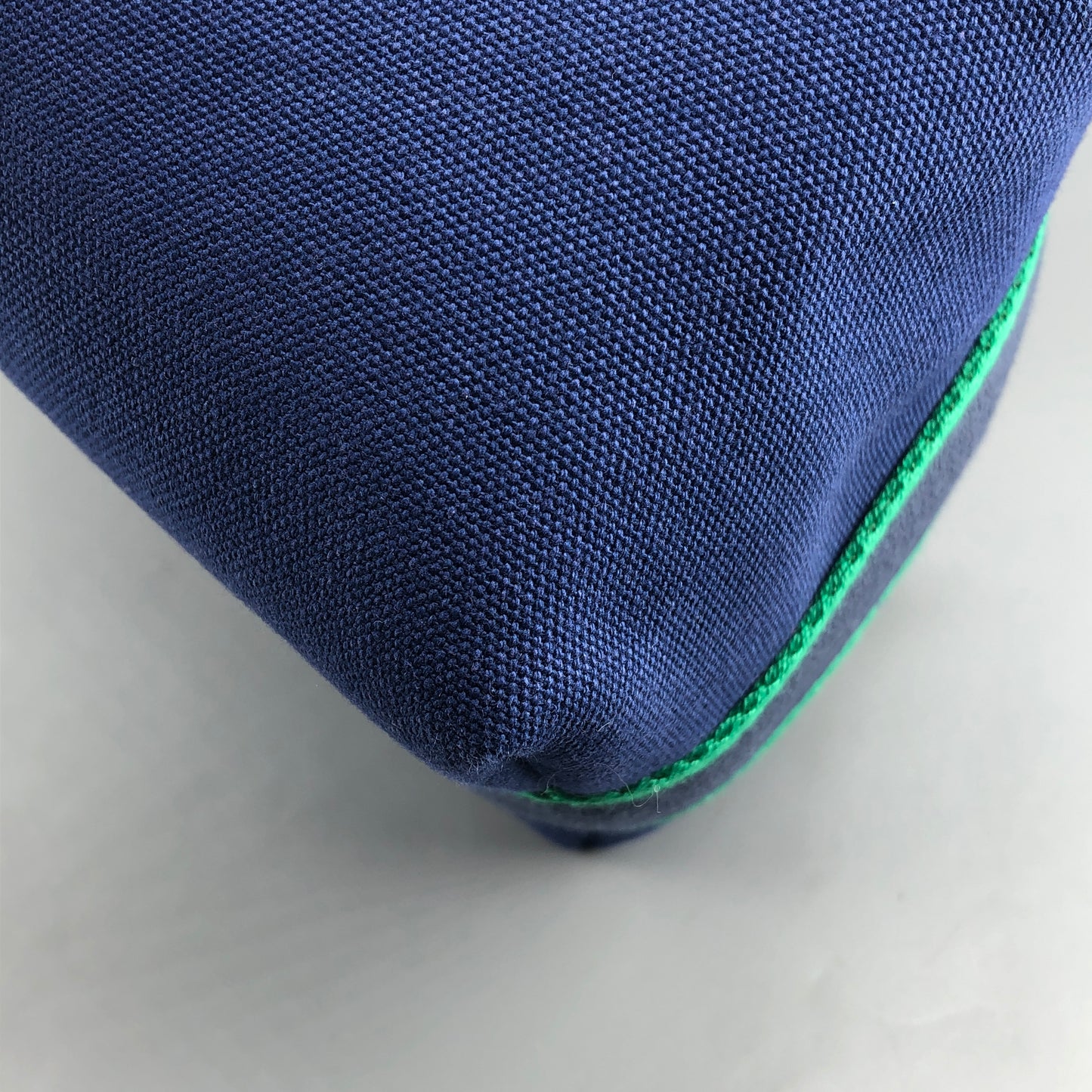 Hermes Blue/Green Cotton Canvas Small Bride-A-Brac Case