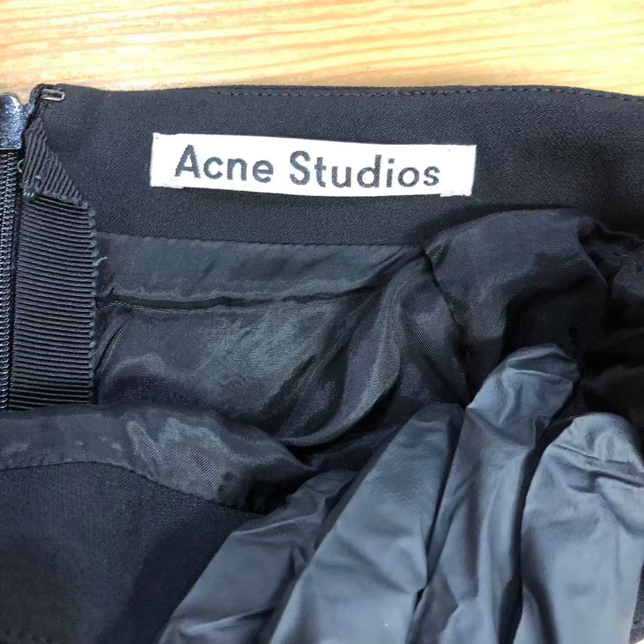 Acne Studios Black Long Skirt Size 34