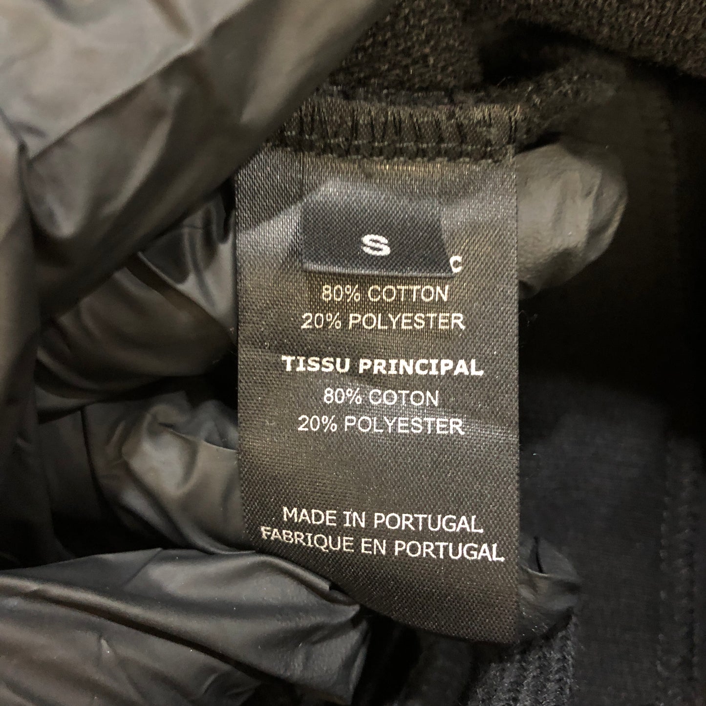 Vetements Black Logo Tape Hoodie & Track Pants Set