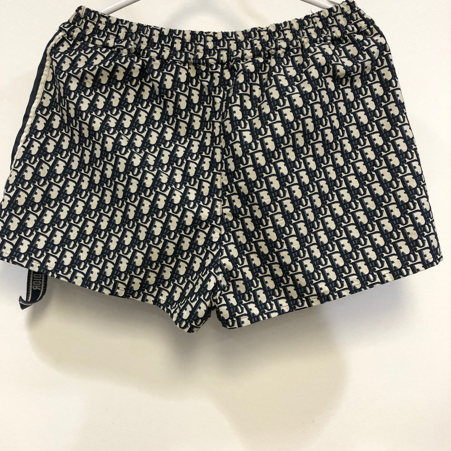 Christian Dior Oblique Logo Print Women's Shorts US Size 6