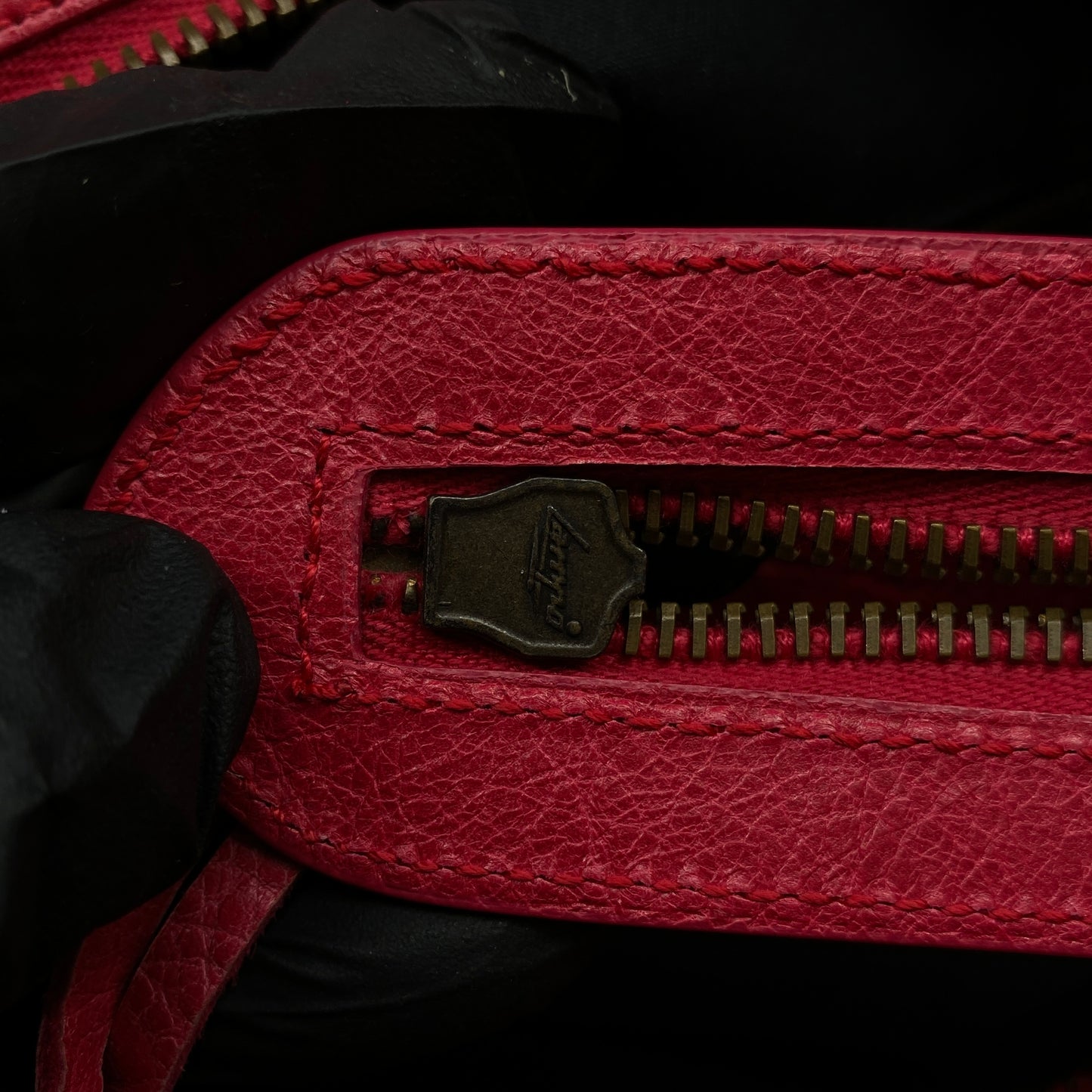 Balenciaga Classic City Bag  Red