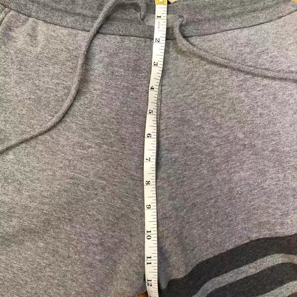 Thom Browne Grey Sweatpants with Four-Bar Stripe Detail