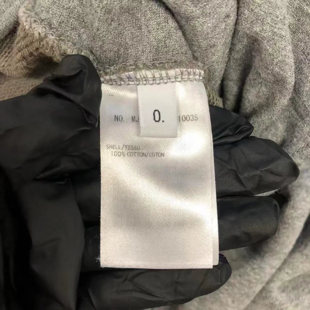 Thom Browne Grey Sweatpants with Four-Bar Stripe Detail