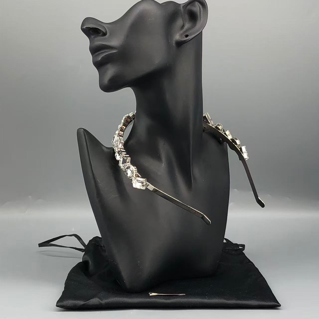 Miu Miu Crystal-Embellished Headband