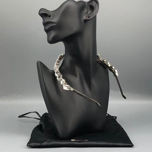 Miu Miu Crystal-Embellished Headband