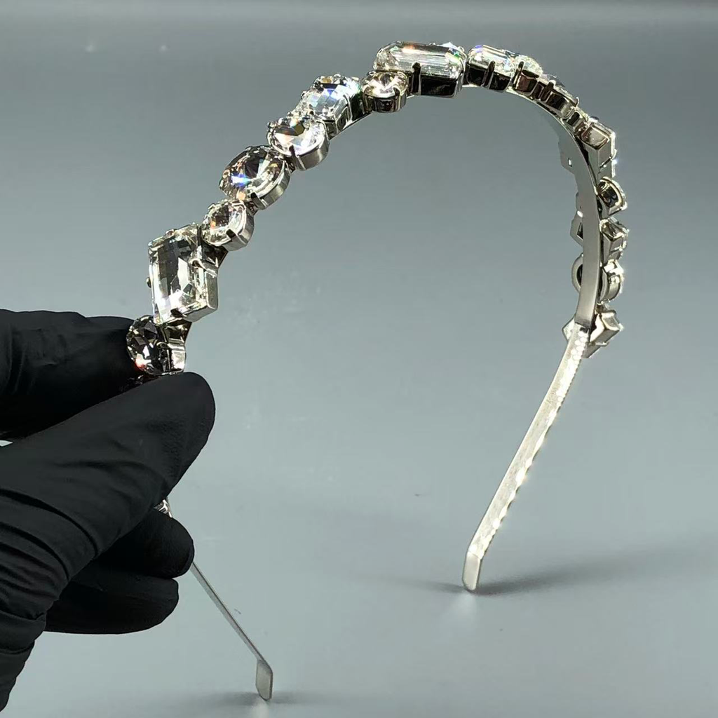Miu Miu Crystal-Embellished Headband
