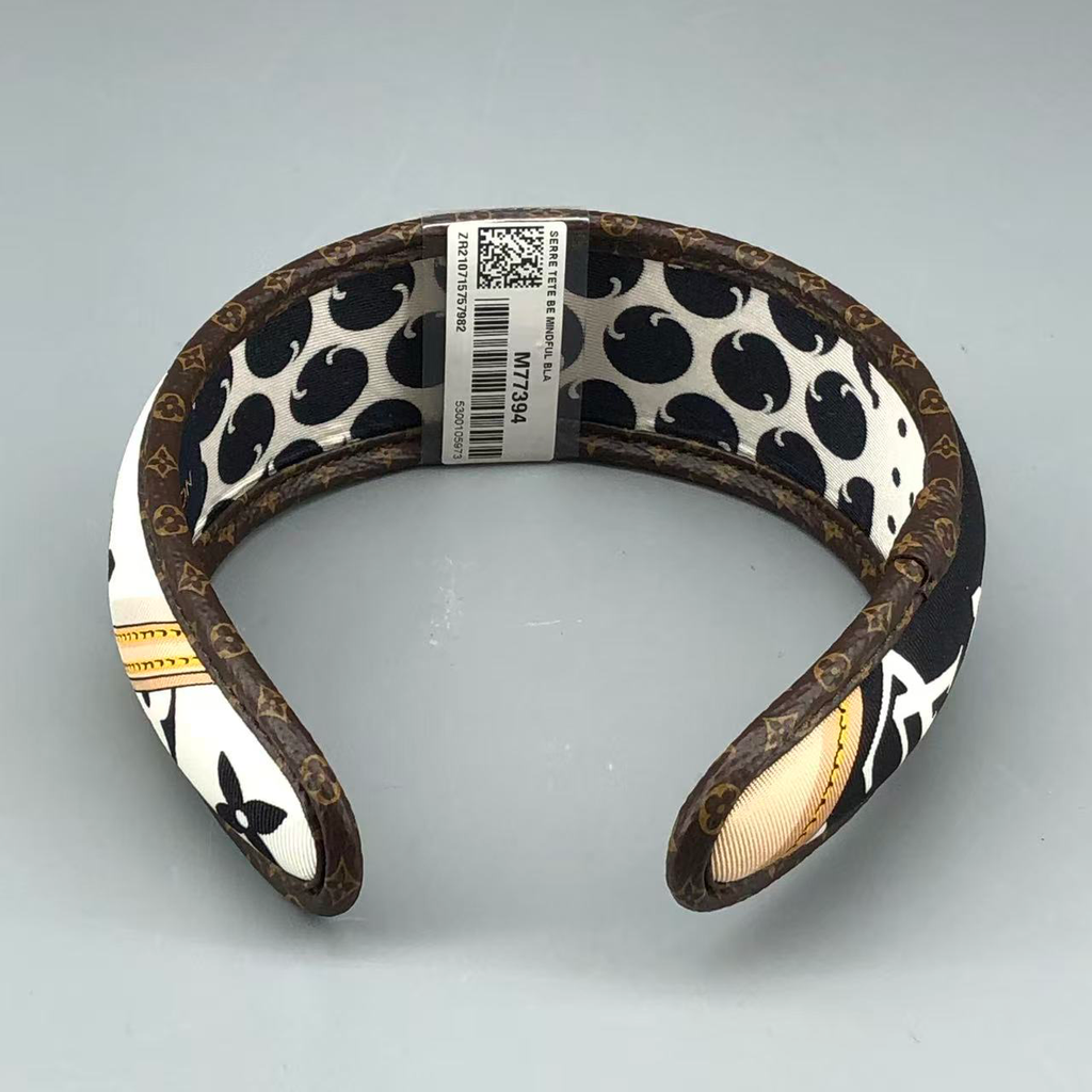 Louis Vuitton Monogram Giant White Headband