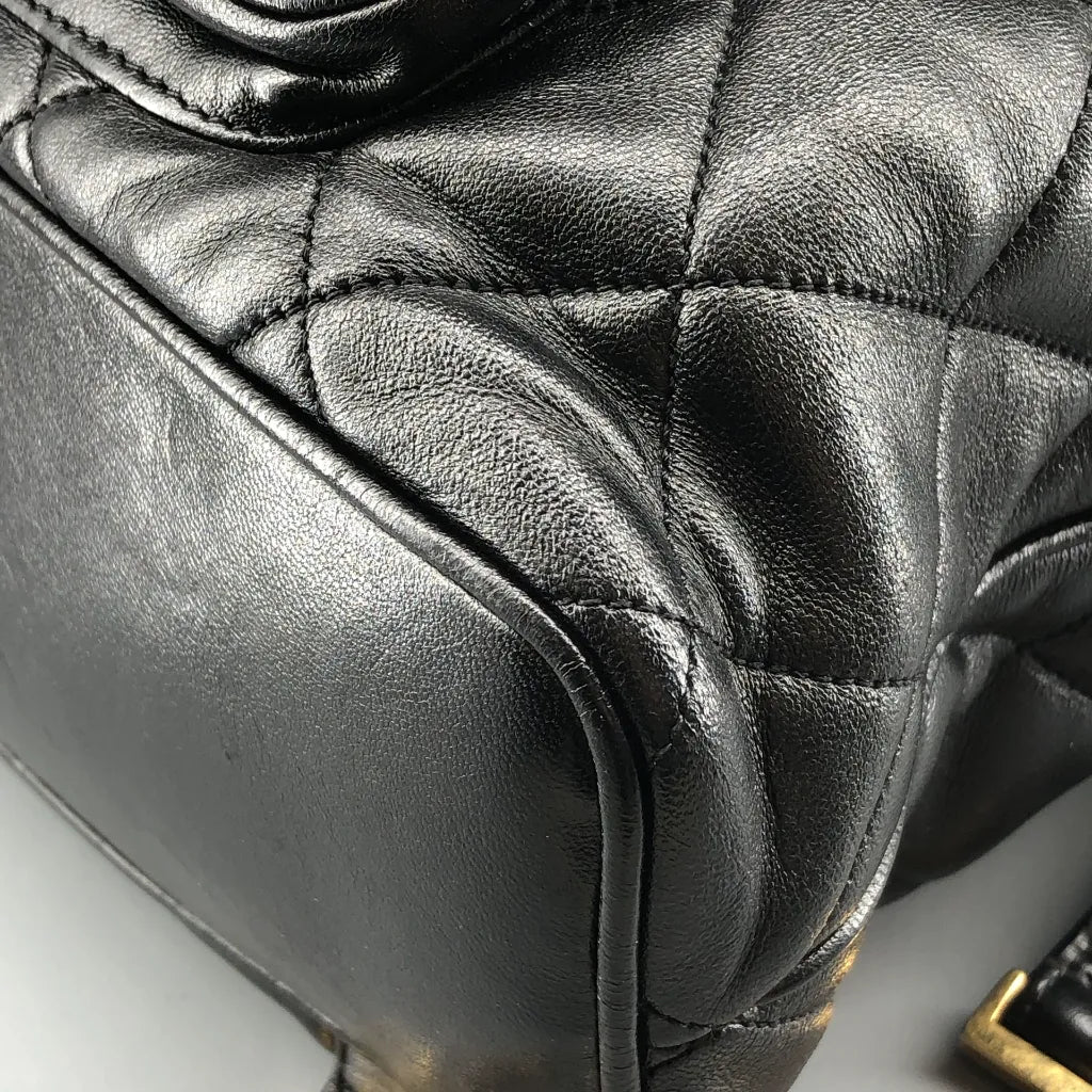 Chanel diamond-quilted Flap Backpack
