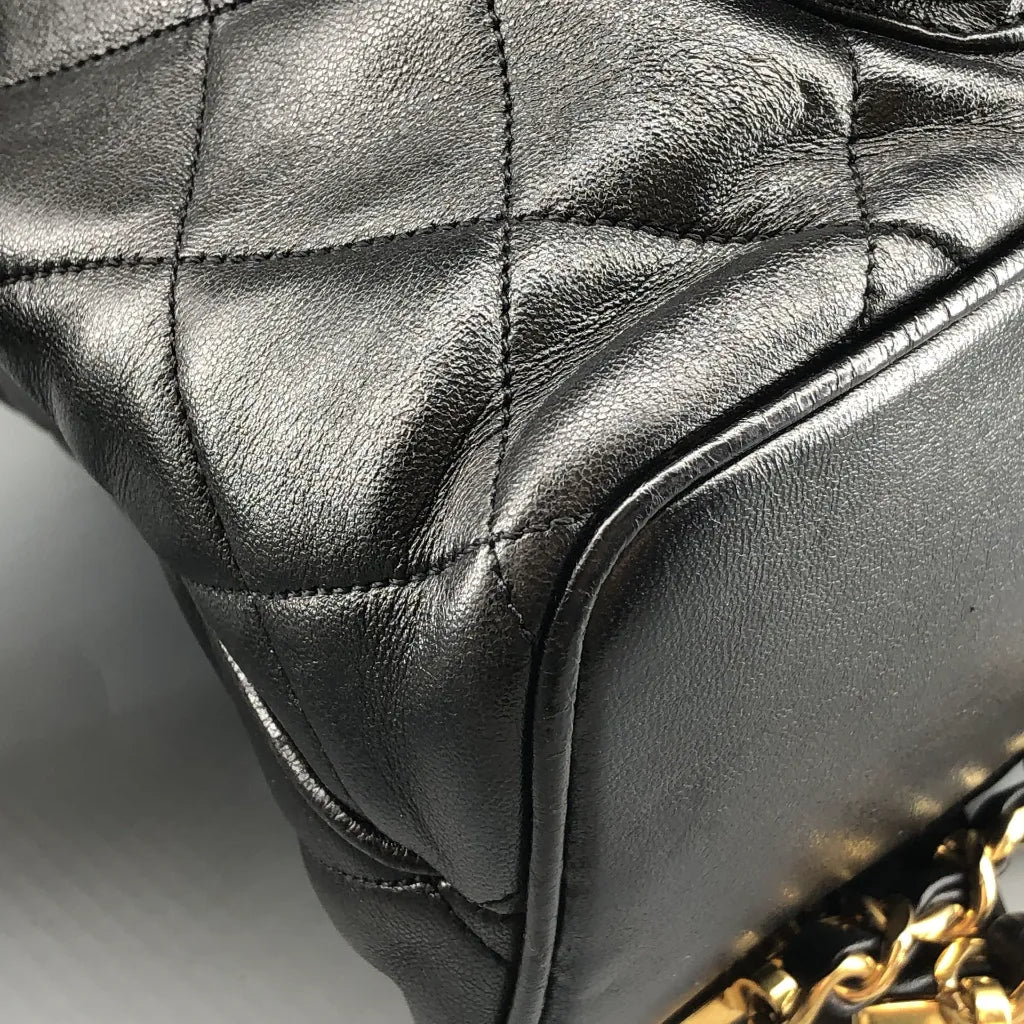 Chanel diamond-quilted Flap Backpack