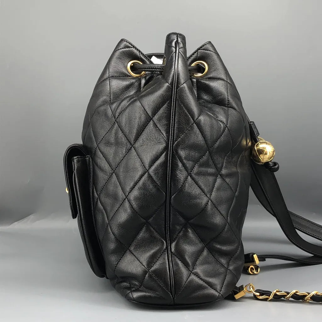 Chanel diamond-quilted Flap Backpack