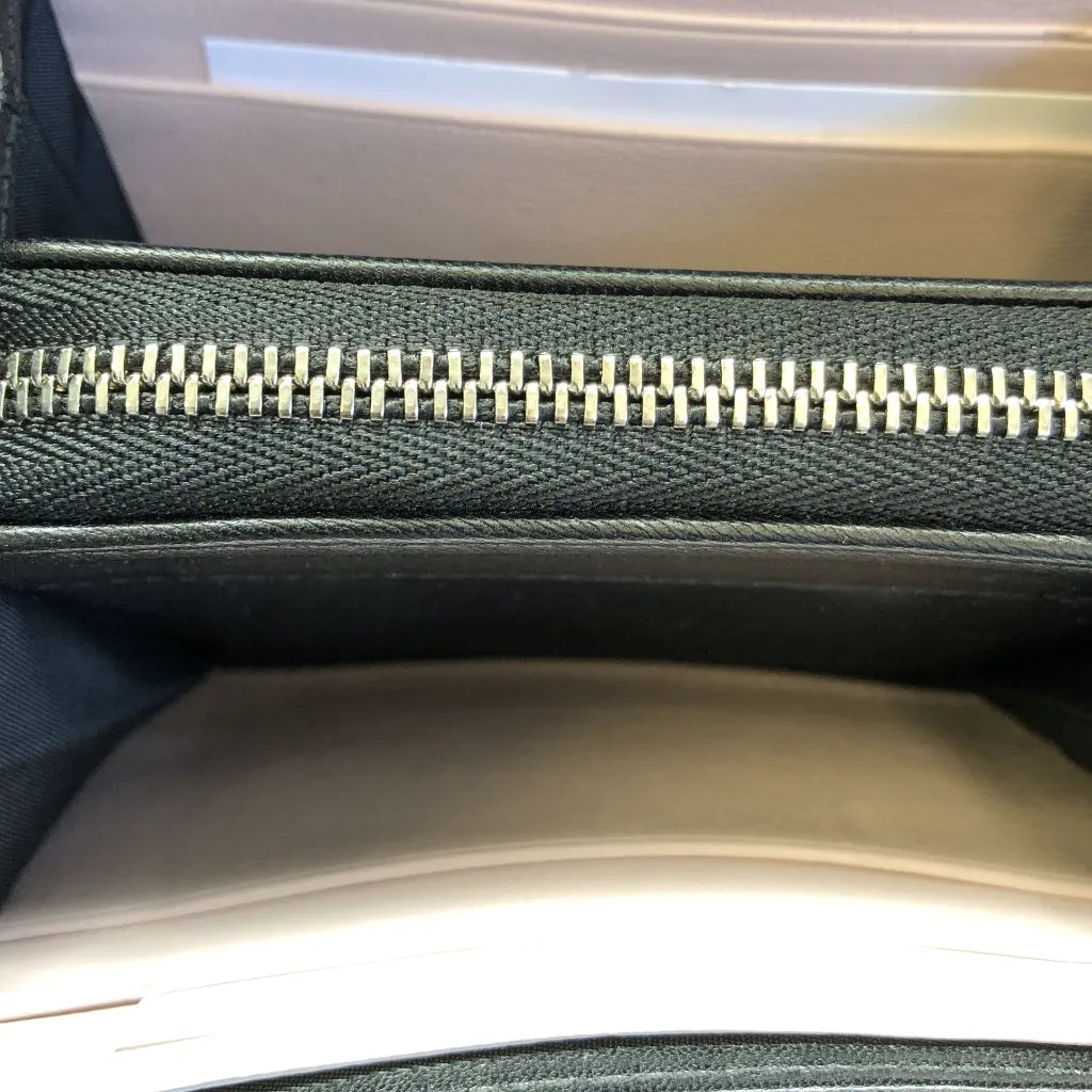 Christian Dior Black Cannage Wallet